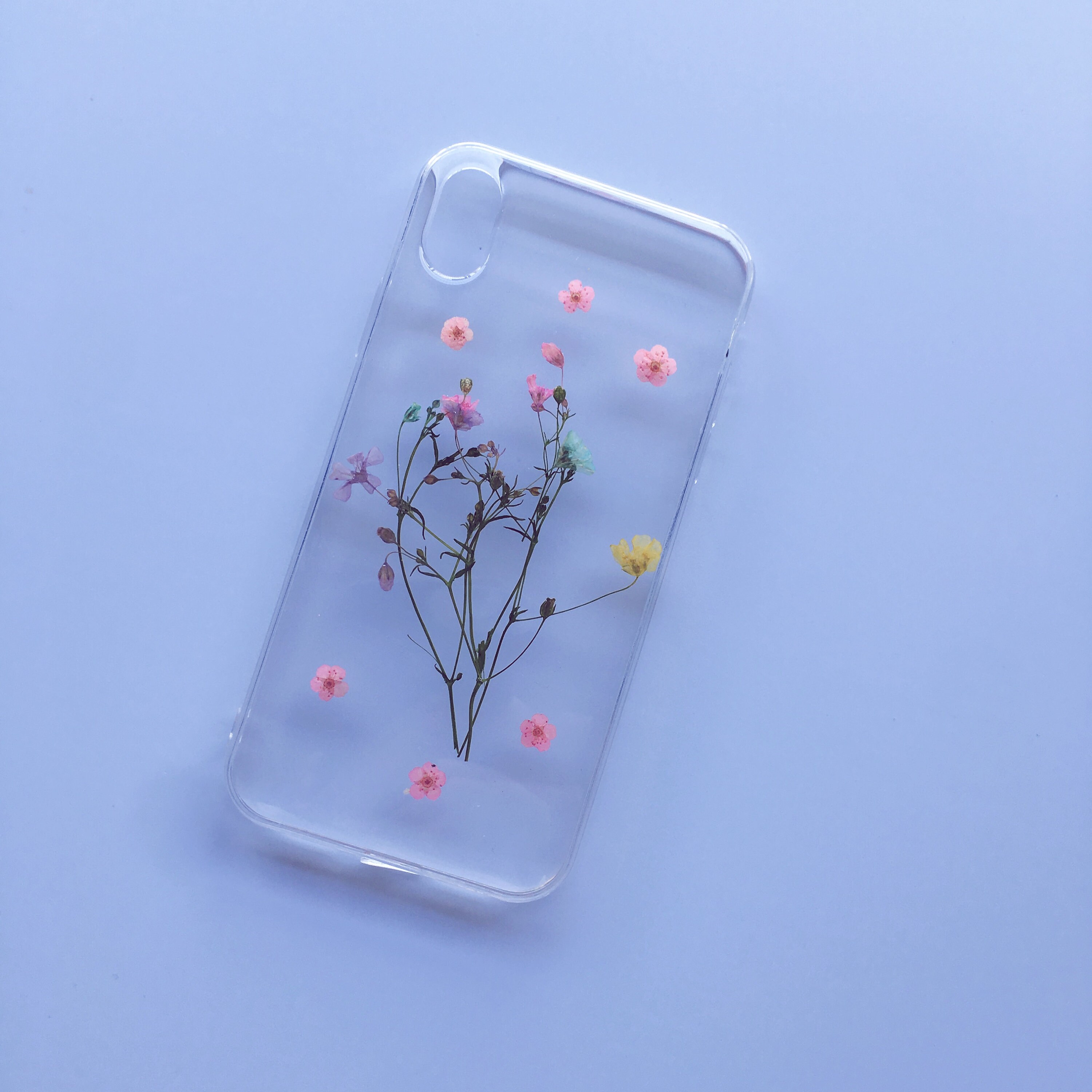 Dried Flower Casehand Pressed Flower Casereal Flower Case Etsy