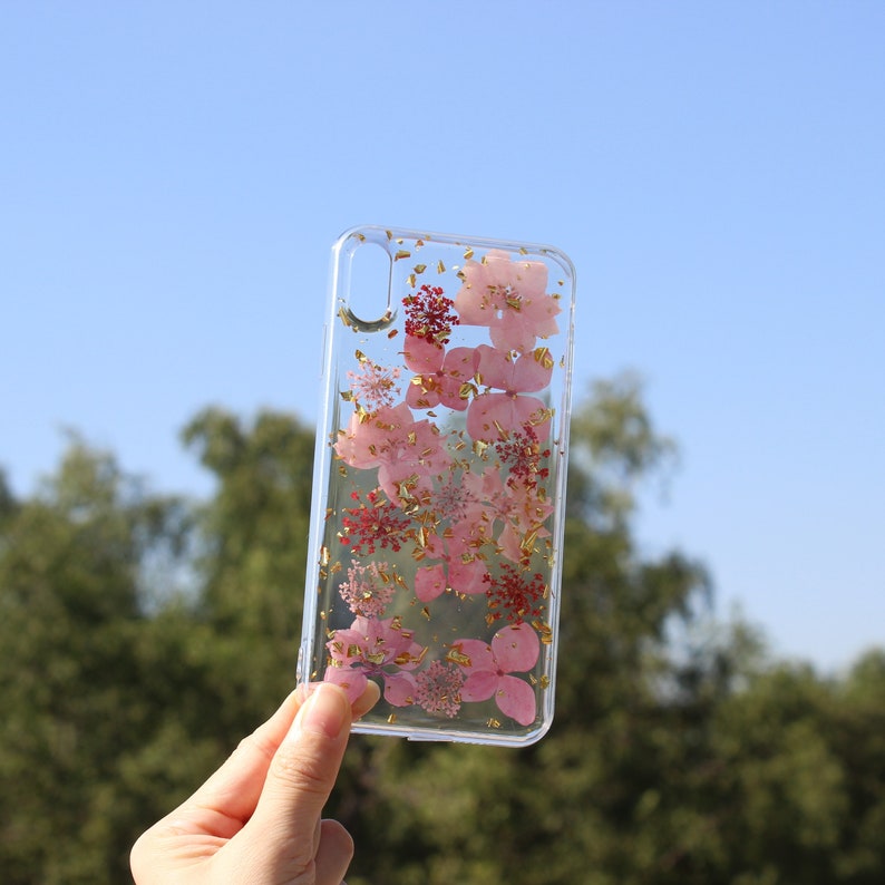 Handmade pressed dried real flower phone case,iphone 14 Pro Max iphone 13 Pro Max,Samsung s22 s21 s21fe note20 ultra a53 case,oneplus 9 pro 