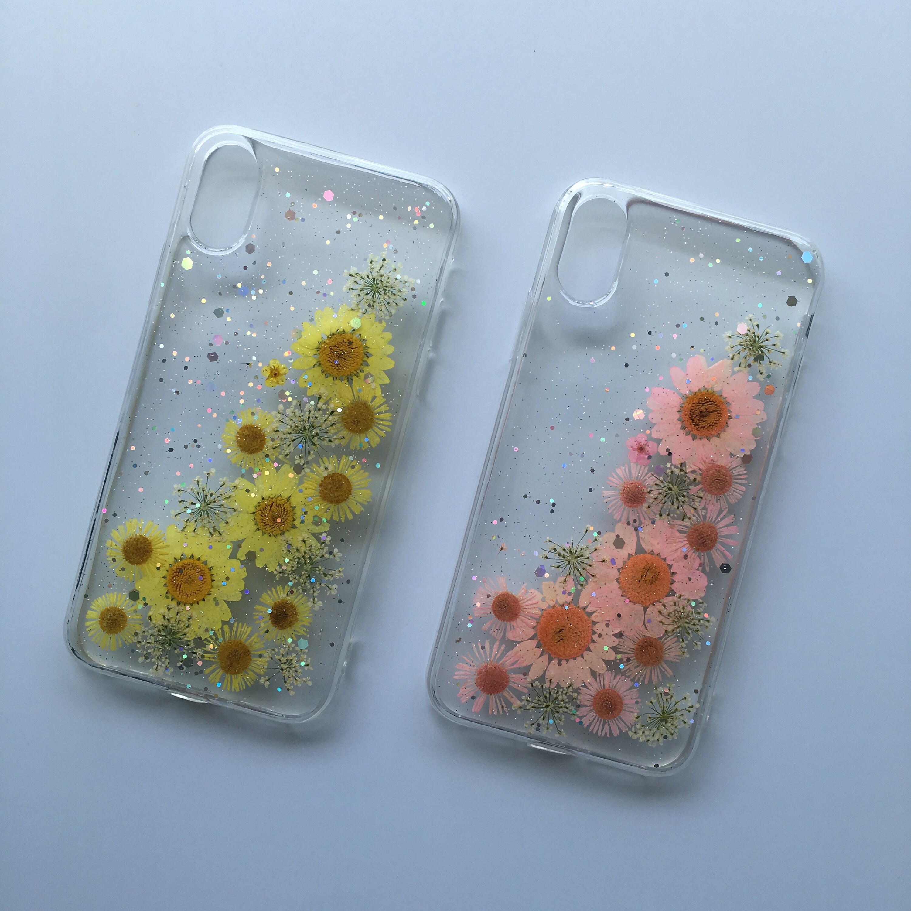 Iphone 12 pressed flower iphone 6s case iphone 6 case clear Etsy