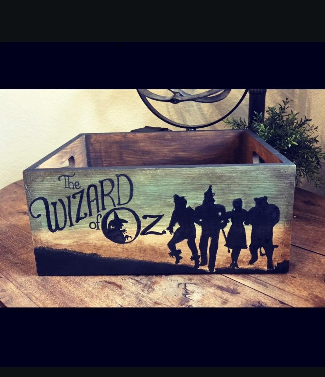 The Wizard of Oz Inspired-hand Painted Storage Box - Etsy