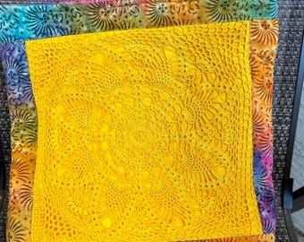 DISCOUNTED: Homemade Upcycled Crocheted Hippy Purse