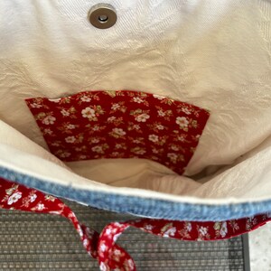 Vintage Quilted Cat Purse Bild 9