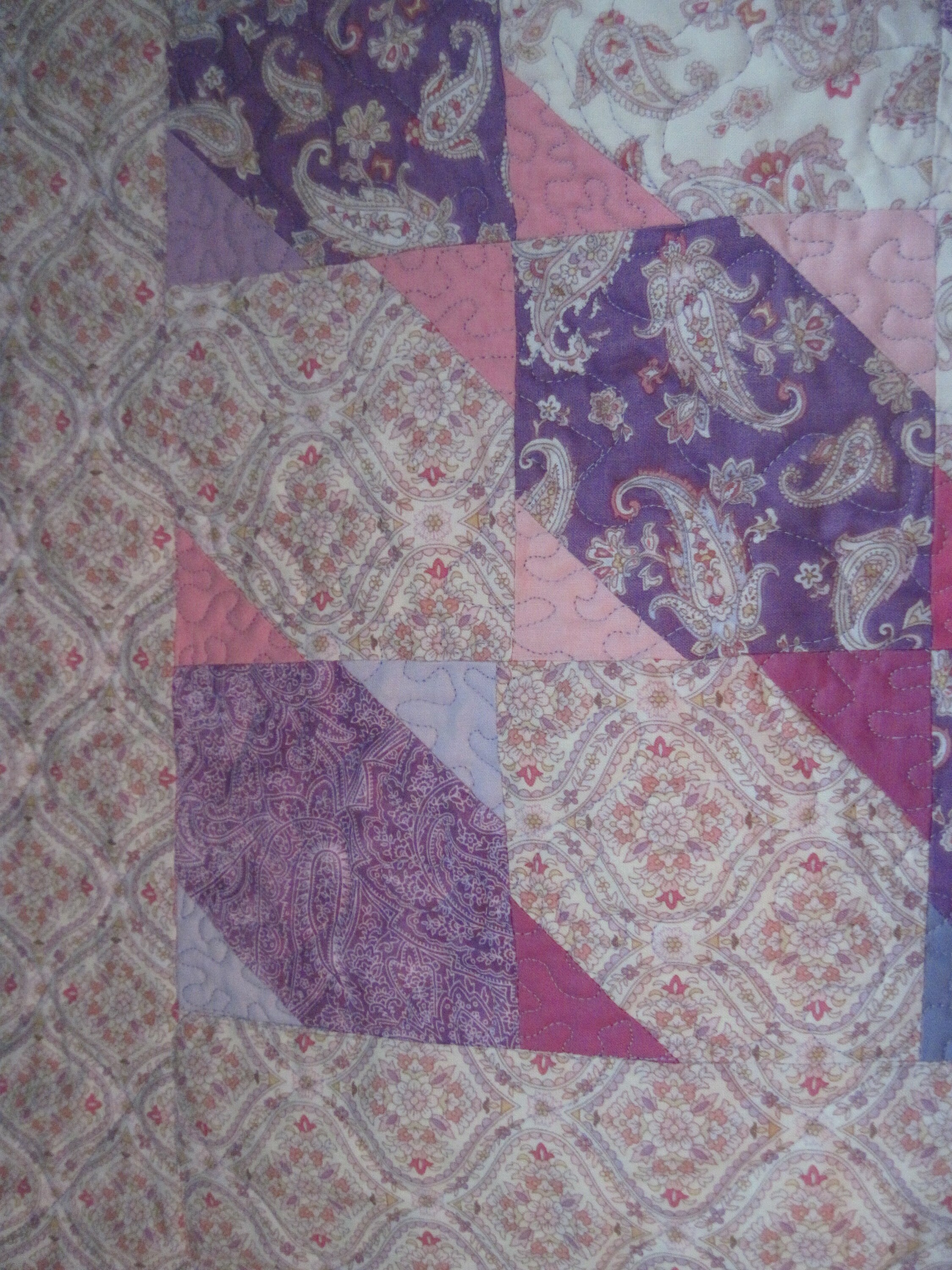 Soft and Lavendar Quilt Etsy