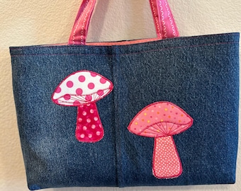 DISCOUNTED: Pink Mushroom Purse