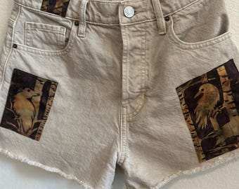Size 2 Repurposed PacSun Denim Shorts