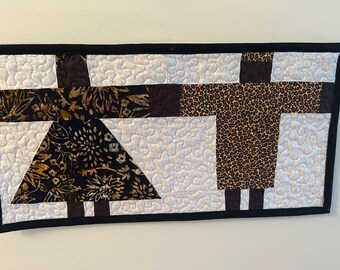 African Male and Female Wall Hanging