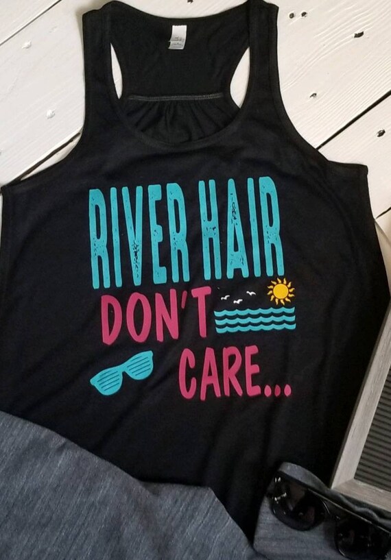 River Hair Don T Care Etsy