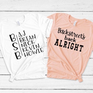 Backstreet Boys Shirts