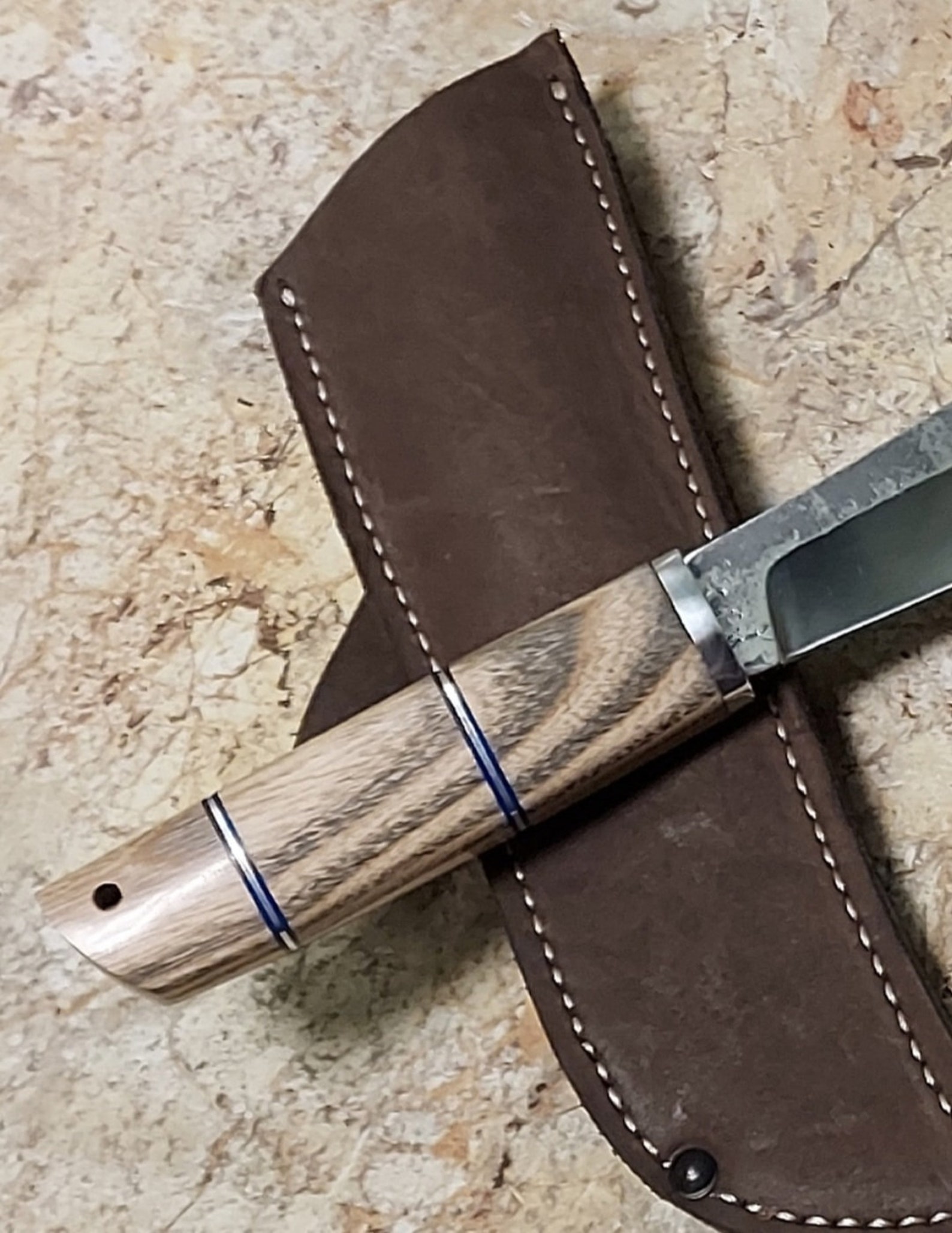 KNIFE HANDLE Blanks.alderbirchash stabilizednatural11b Etsy