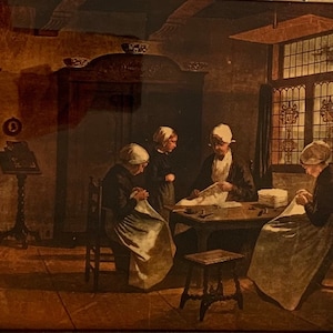 Vintage Foil Art The Sewing Hour