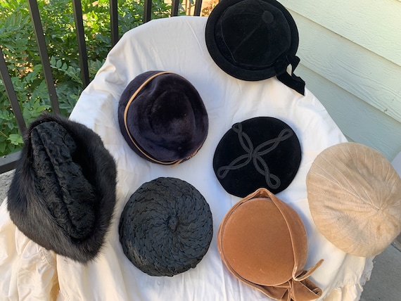 Set of Vintage Hats - image 8