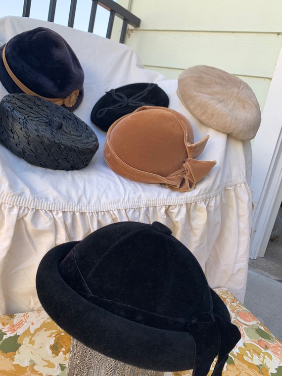 Set of Vintage Hats - image 9