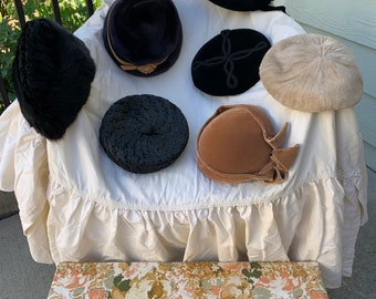 Set of Vintage Hats
