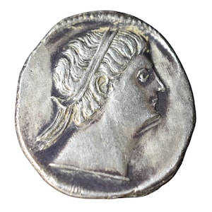 Crispus as Caesar Siliqua | Hand-Struck Sterling Silver Roman Coin Replica (c. 326 AD)