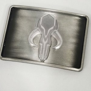 Mandalorian Bo Katan Mythosaur Skull Metal Belt Buckle