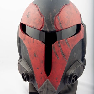 Mandalorianischer Kreuzritter Helm / Ramikadyc Style Mandalorian Helm 3D gedruckte bemalte Option