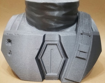 Starwars Mandalorian Helmet Stand custom painted