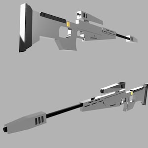 Fusil Gar Saxon imprimé en 3D