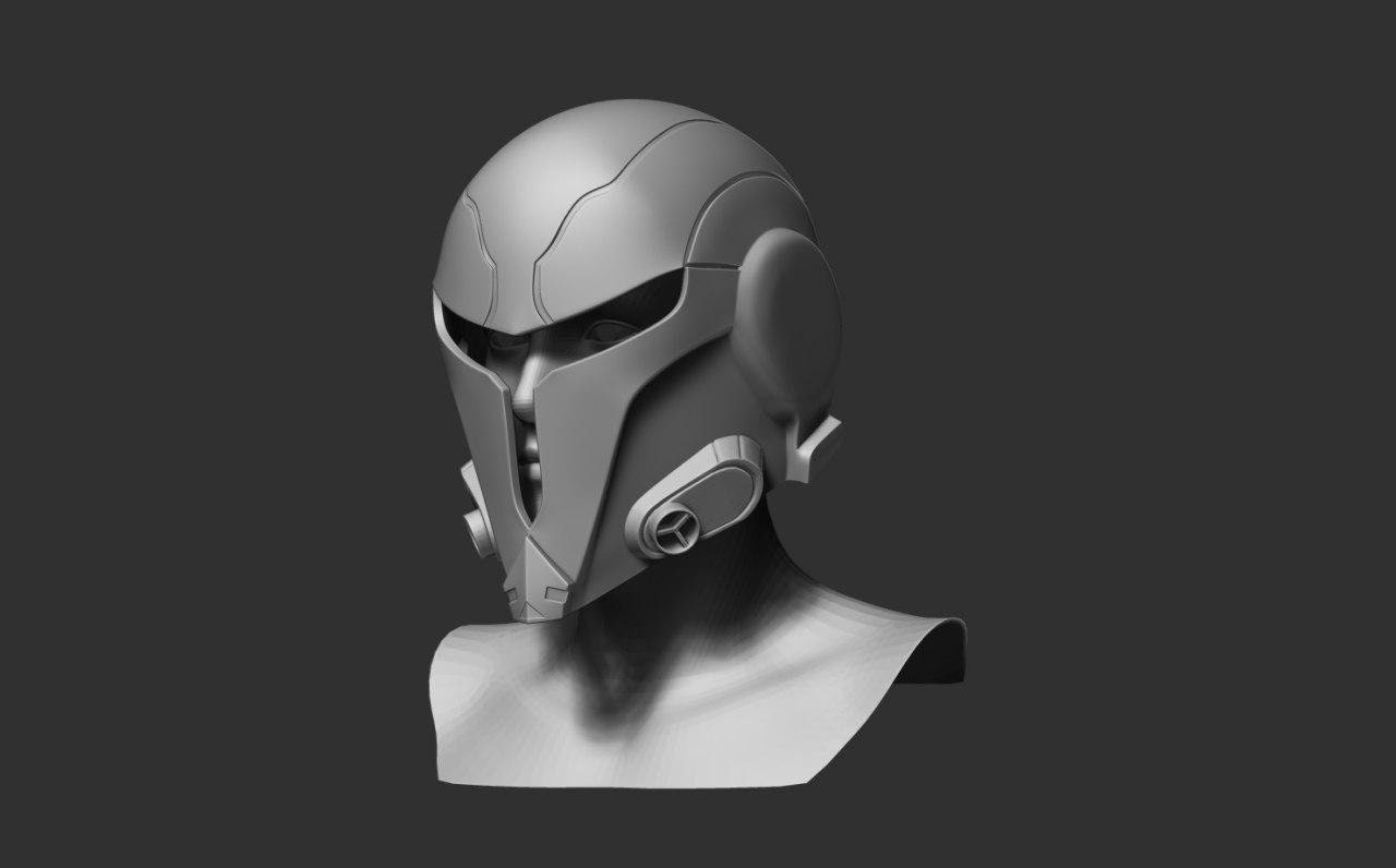 Mandalorian Crusader Helmet/ Ramikadyc Style Mandalorian Etsy