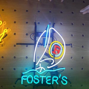 Fosters Beer Sign - Etsy