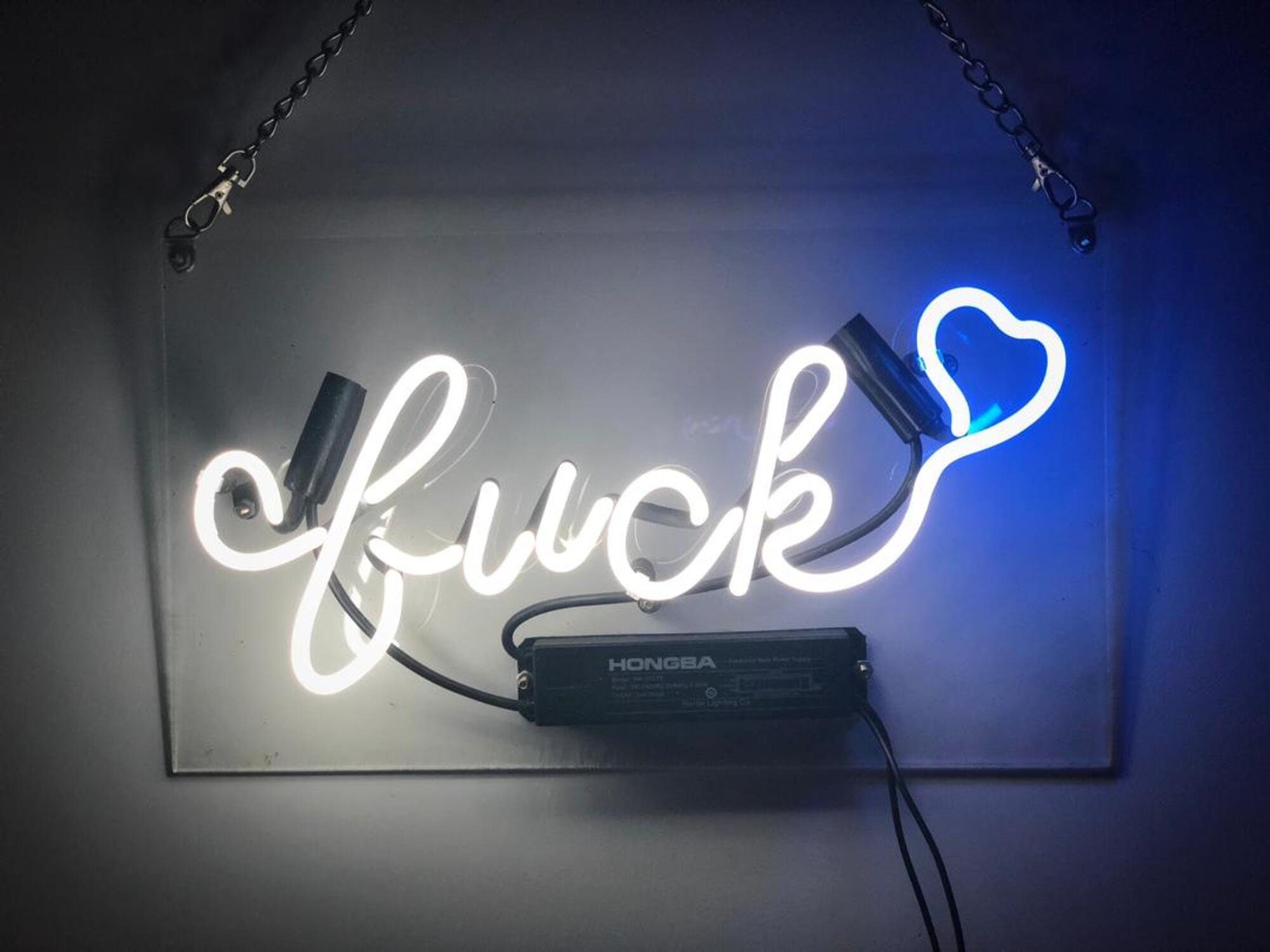Handcraft Luck Real Glass Tube Handmade Wedding Neon Sign Art Banner Neon Light Sign