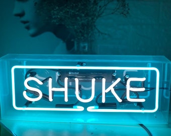 Handmade Shuke Neon Light Glass Neon Sign Man Cave Decor Neon Light Signs