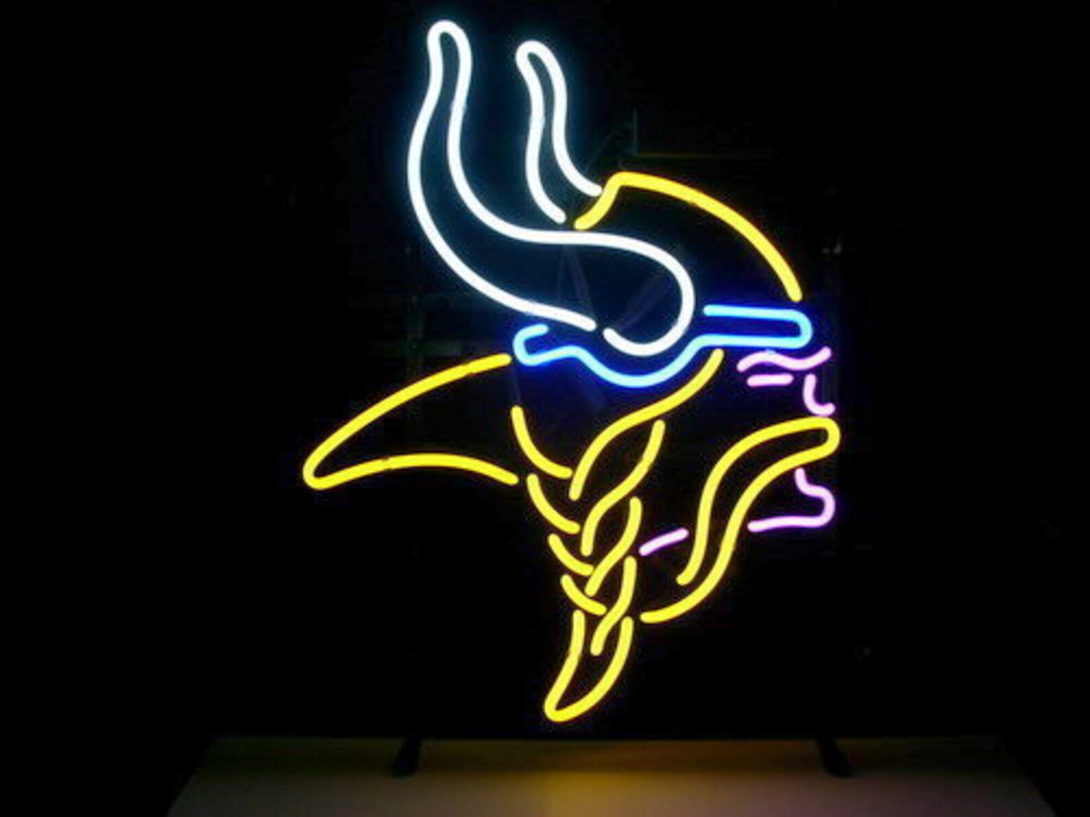 Minnesota Vikings Sports Man Cave Neon Sign Art Neon Light - Etsy