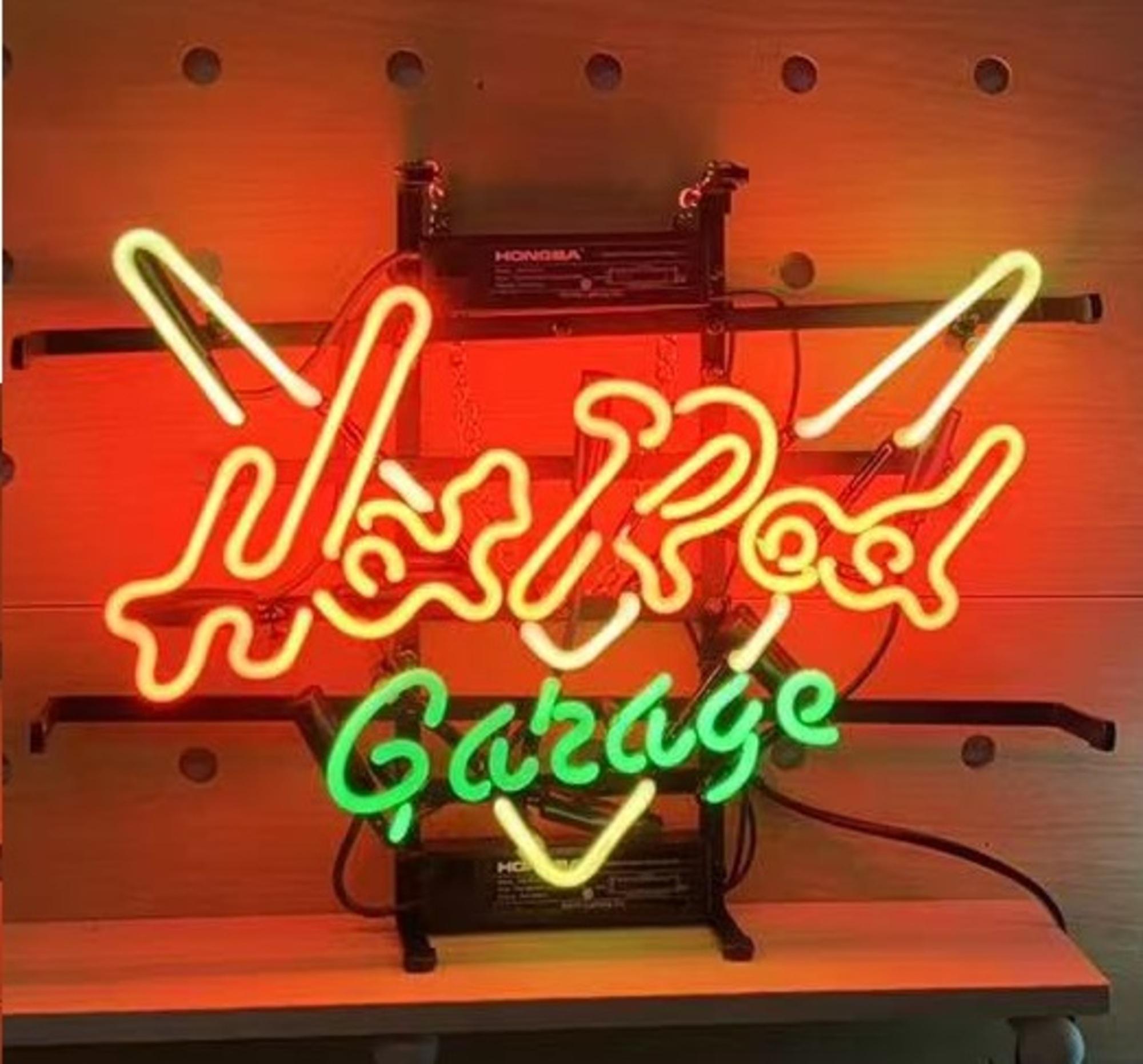 HOTROD ネオンサイン LED アメ車 ホットロッド ガレージ（ホット