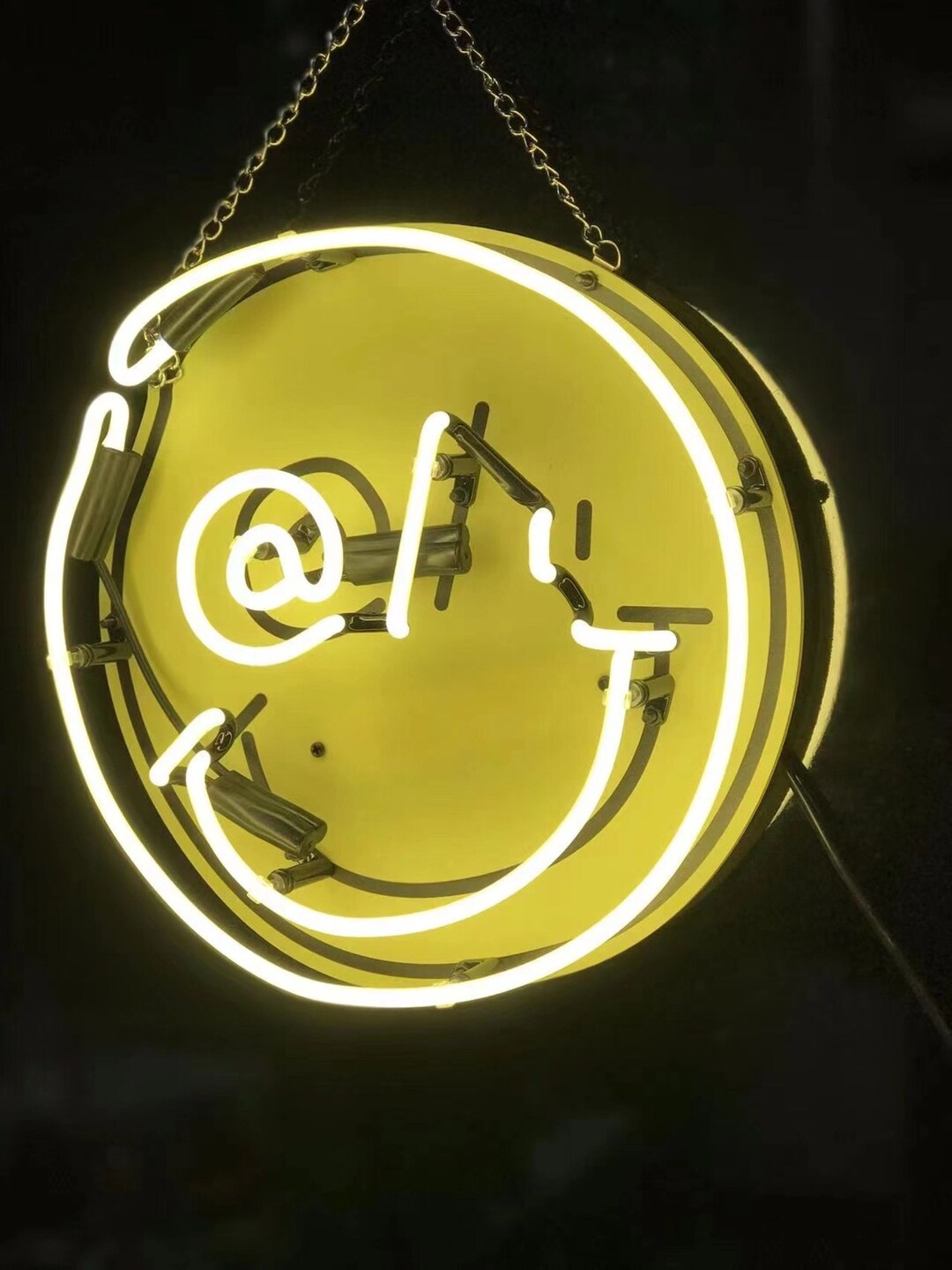 Handmade Smiley Face Neon Sign Bright Neon Light for Home Decor - Etsy