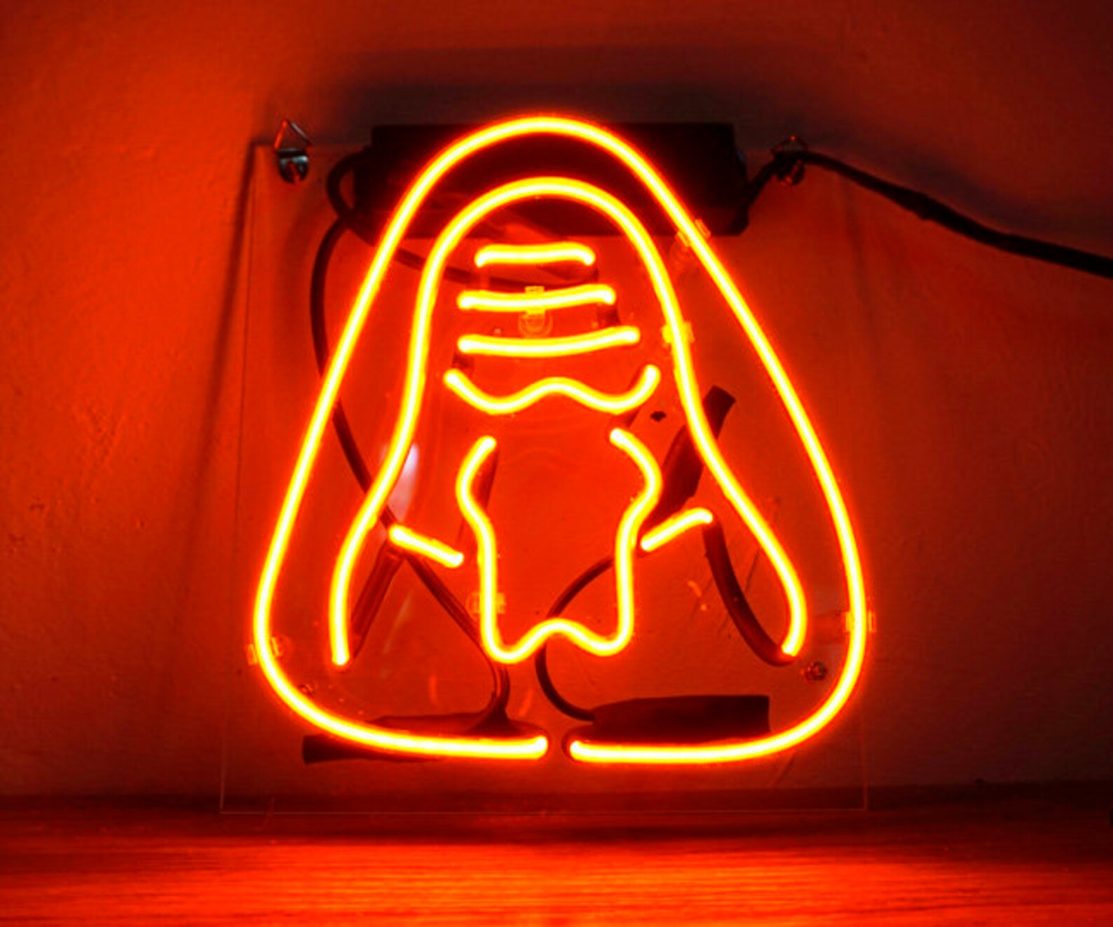 Handcrafted Neon Sign Star Wars Soldier Neon Light Sign for Wall Art