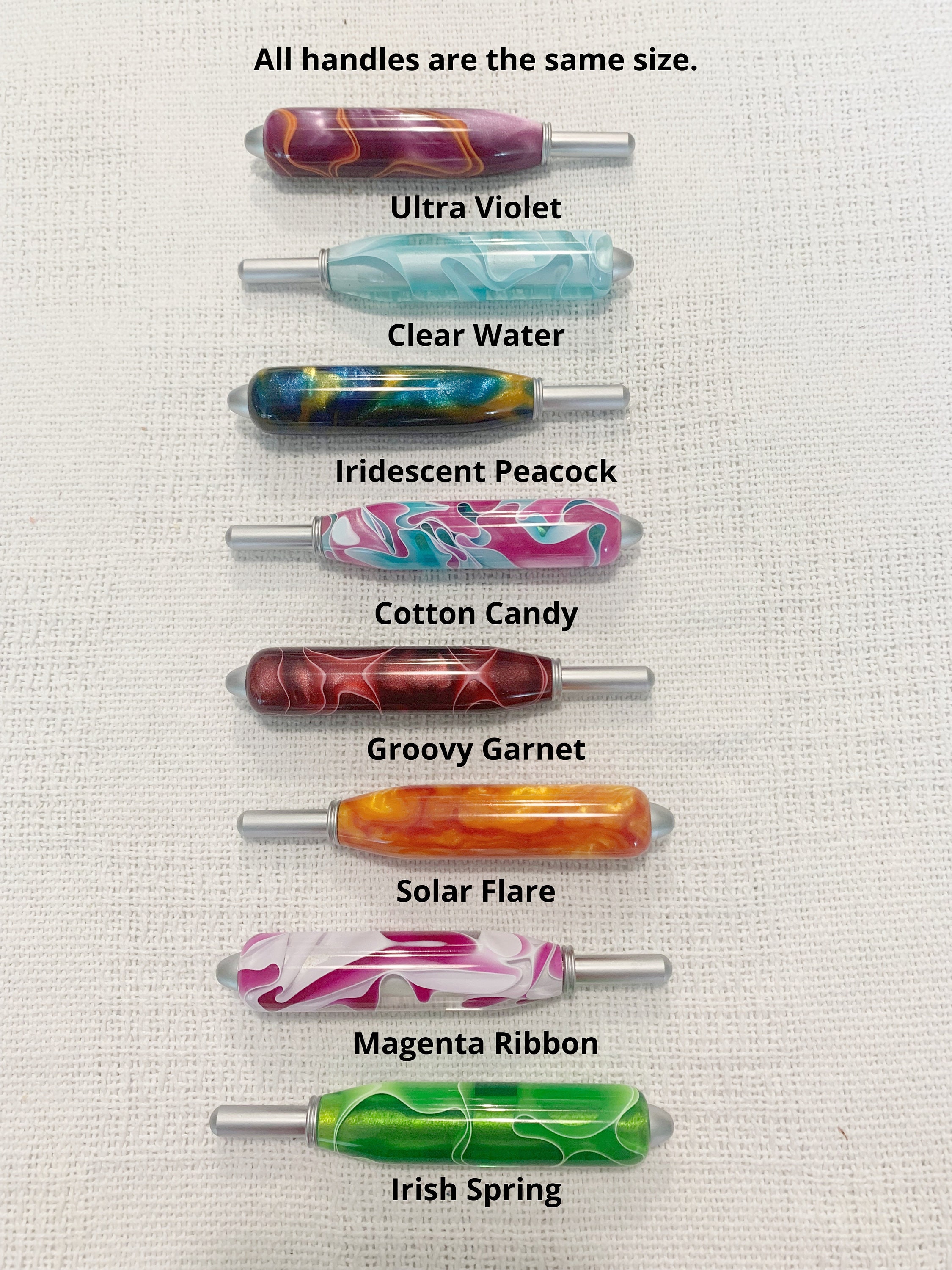 Candy Shop Crochet Hooks: Choose from Sizes F, G, H and I