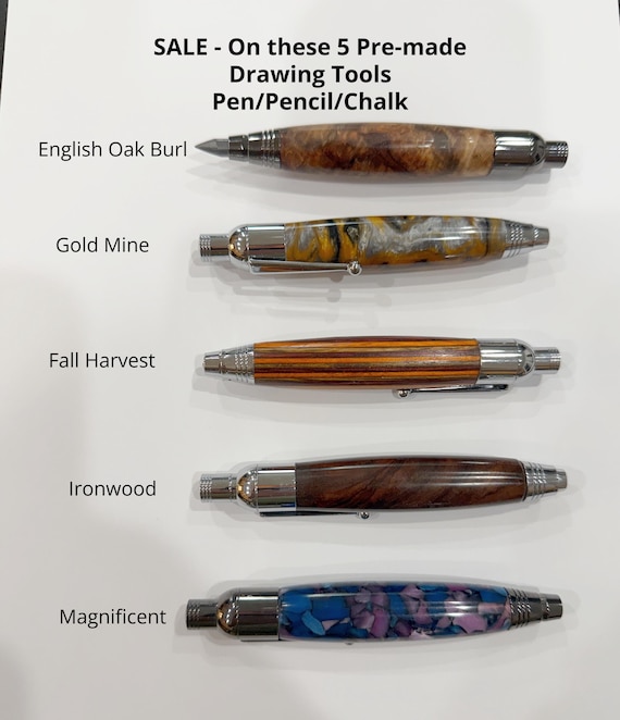 Exclusive!  3 in 1! Chalk/Pen/Pencil Drawing and Sewing Tool