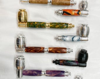 Customizable Tobacco Pipe - Standard/Extended Length  Standard/Extra Large Bowl