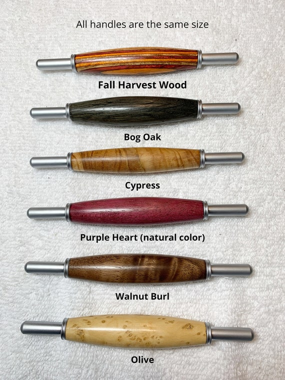 Wood Handle 2 in 1 Seam Ripper or Crochet Handle