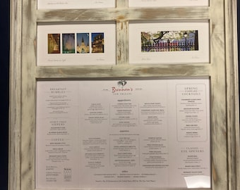 Custom Picture - Brennan's Menu - New Orleans - Remember your vacation!