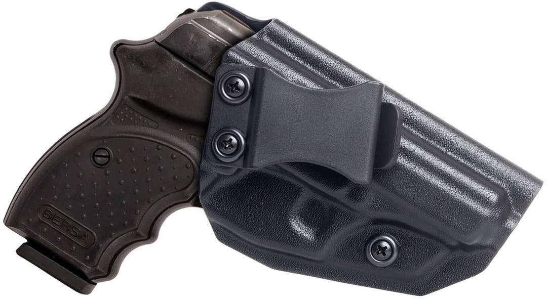 Black Carbon Fiber IWB Holster (Left-Hand, For Bersa Bp9cc