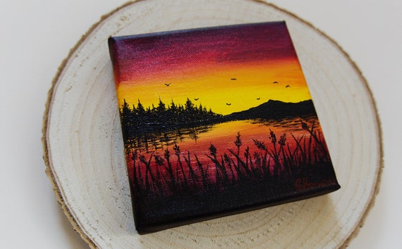 Etsy acrylic paintings best sale