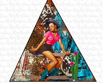 Cowgirl sublimation designs downloads, digital download, western sublimation, sublimation graphics, rodeo png files, southern png