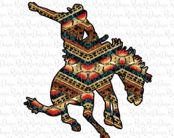 Rodeo-sublimatie ontwerpt downloads, digitale download, sublimatieafbeeldingen, Bronc rider png, cowboy png-bestand, westerse png-bestanden, afdrukbaar