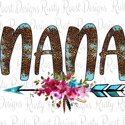 Nana Life PNG File Sublimation Design Digital Download - Etsy
