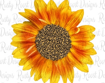 Leopard sunflower png,sunflower sublimation designs downloads,digital download,sublimation graphics,sunflower design,printable,shirt design
