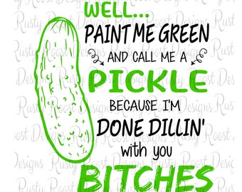 Pickle Svg Etsy