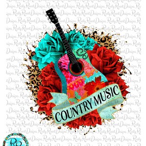 Descargas de diseños de sublimación occidental, música country png, sublimación country png, diseño de camiseta, DTG png, diseño de taza, imprimible
