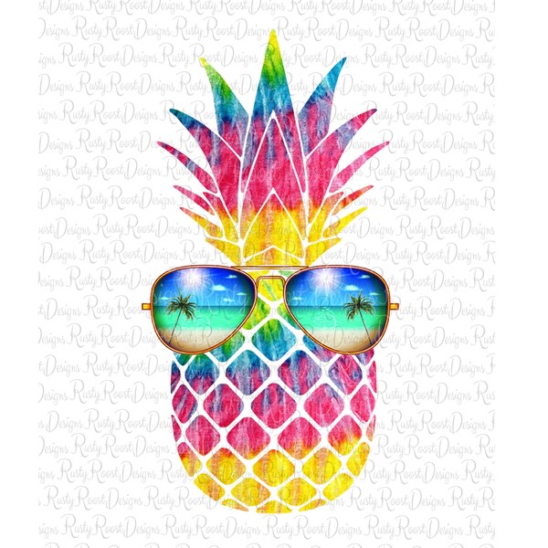 Pineapple sublimation designs downloads, Pineapple with sunglasses png, digital download, summer sublimation design, tropical design
