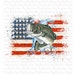 Fish American flag png, Fishing sublimation designs downloads, digital download, bass fish png, sublimation graphics, USA flag, Father's day