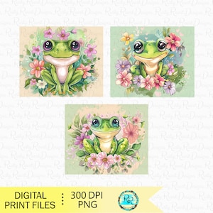 Grenouille mouse pad Png, Mousepad sublimation designs, Mousepad Png, Grenouille background png, Mousepad designs et Cute frog bundle