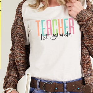 School Teacher Bundle PNG, Teacher Sublimation Designs, Pre-k to 6th ...