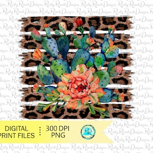 Téléchargements de conceptions de sublimation de cactus, png de cactus, téléchargement numérique, PNG occidental, conception de désert, graphiques de sublimation, désert Png