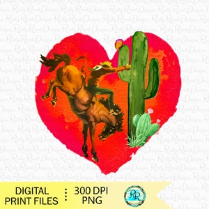 Cowboy Valentine Png, Western sublimation designs downloads, sublimation graphics, cowboy Valentine png, Rodeo Png, cowgirl Valentine