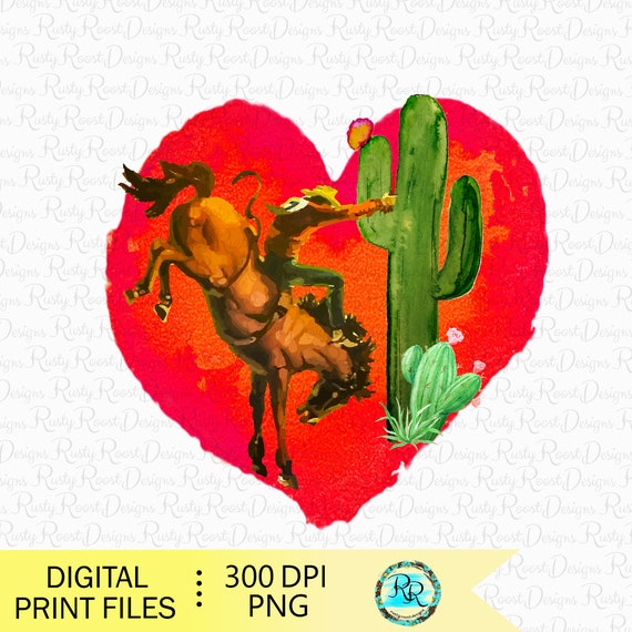 Cowboy Valentine Png, Western sublimation designs downloads, sublimation graphics, cowboy Valentine png, Rodeo Png, cowgirl Valentine